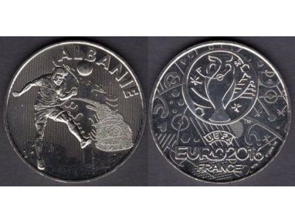 Fotbal. Medaile ze série UEFA EURO 2016. Albánie.