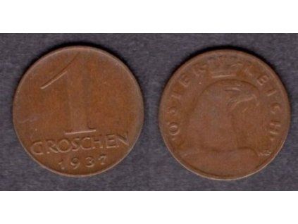 RAKOUSKO. 1 Groschen 1937.
