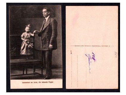 ASRA, die lebende Puppe. Brno 1915.
