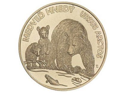 5 euro 2023 medvěd 1