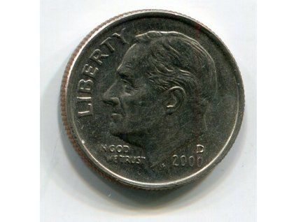 USA. 1 dime 2000/D. KM-195a