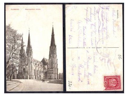 OLOMOUC. Metropolitní chrám. 1910.