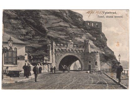 VYŠEHRAD. Tunel, strana severní. 1905.