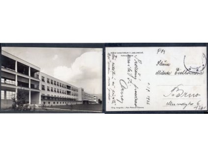 JABLUNKOV. Plicní sanatorium. 1936.