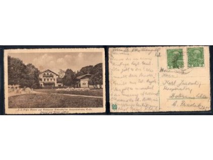 GUMPOLDSKIRCHEN. J. L. Fritzs Meierei und Restaurant Richardhof.