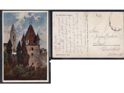 WIENER NEUSTADT  Reckturm. 1917.