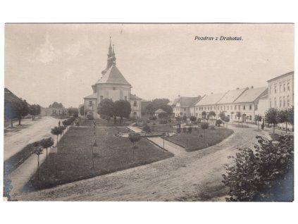 DRAHOTUŠE. Kostel.