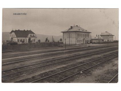 DRAHOTUŠE. Nádraží.