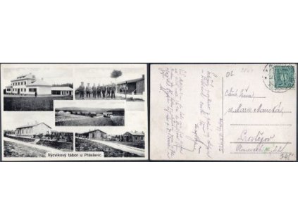 PŘÁSLAVICE U OLOMOUCE. Výcvikový tábor. 1936.