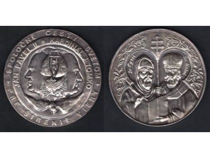 Jan Pavel II. - Kardinál J. Tomko. Spoločné cesty svetom pre šírenie viery. Sv. Cyril - Sv. Metod.
