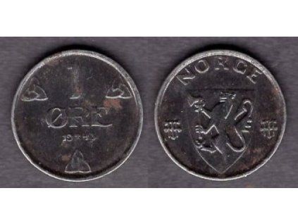 NORSKO. 1 öre 1943.