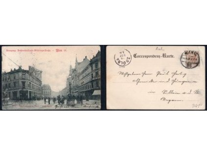 Wien IX. Kreuzung: Dukdorferstraße-Mähringerstraße.