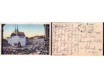 BRNO. Zelný trh