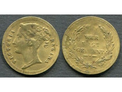 VELKÁ BRITÁNIE. Herní žeton. Cumberland Jack Token. Viktorie. TO HANNOVER. 1837.