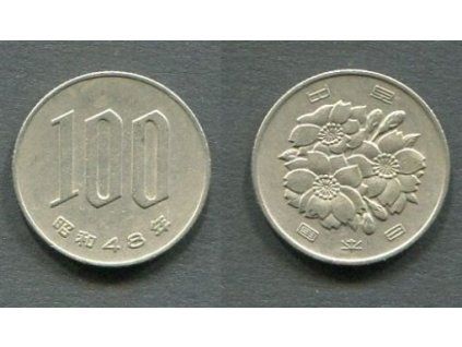 JAPONSKO. 100 yen 1973/48.