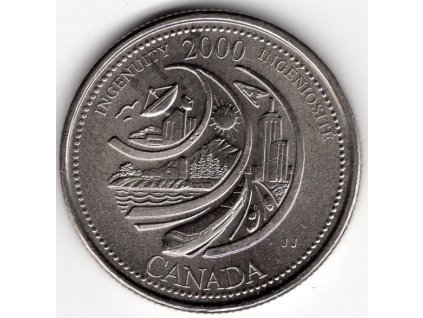 KANADA. 25 cents 2000. Ingenuity. KM-380.
