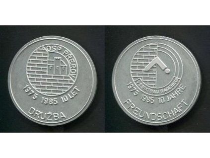 PŘEROV. OSP Přerov. 1975-1985. 10 let. Družba.