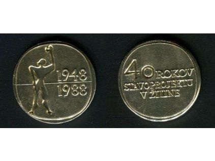 ŽILINA. 40 rokov STAVOPROJEKTU. 1948-1988.