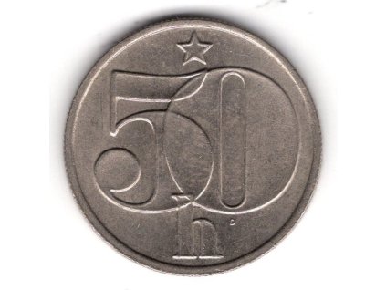 ČESKOSLOVENSKO. 50 haléřů 1986.