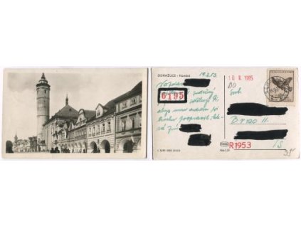 Domažlice. Náměstí.