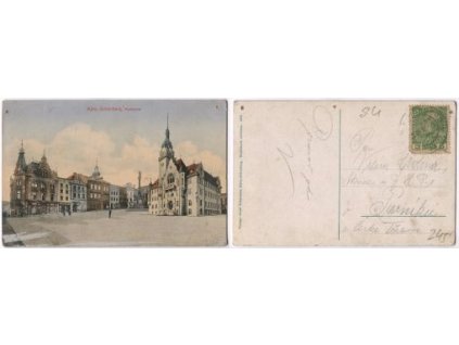 ŠUMPERK / Mähr. Schönberg. Marktplatz.