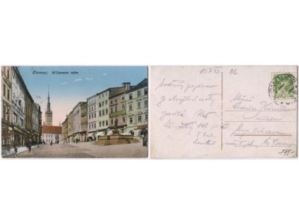 OLOMOUC. Wilsonovo náměstí.