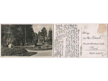 OLOMOUC / Olmütz. Pavilon ve Smetanových sadech.
