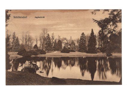 ŠILHEŘOVICE / Schillersdorf. Jagdschloss.