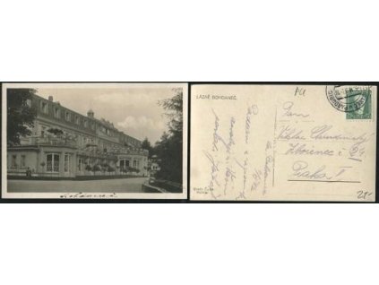 BOHDANEČ. Lázně. 1932.