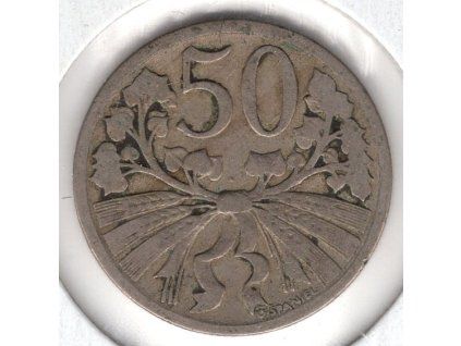 ČESKOSLOVENSKO. 50 haléřů 1922.