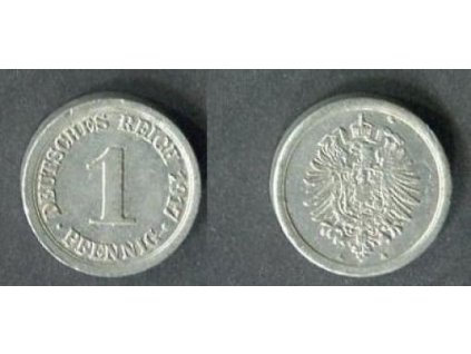 NĚMECKO. 1 Pfennig 1917/A. KM-24