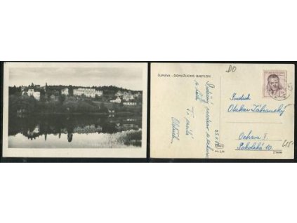 BABYLON. Šumava. Domažlicko. 1952.