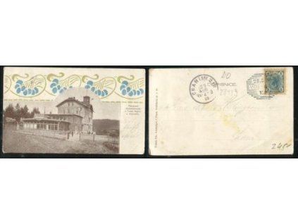 ČESKÁ KUBICE. Pensionát Krásnohorská. 1905.