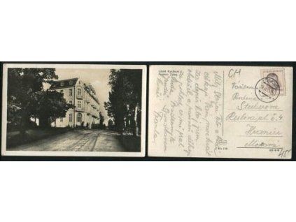 LÁZNĚ KYNŽVART. Pension Záboj. 1952.