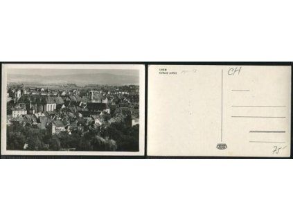 CHEB. Celkový pohled. 1948.