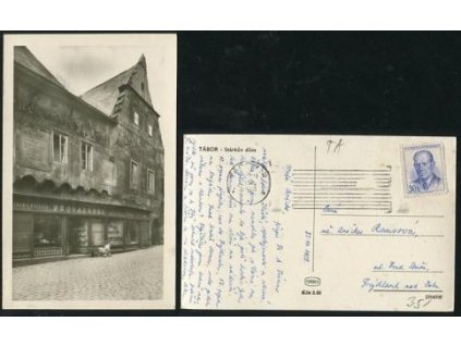 TÁBOR. Stárkův dům. 1958.