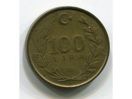 TURECKO. 100 lira 1991. KM-988