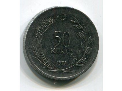 TURECKO. 50 kurus 1972. KM-899