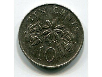 SINGAPUR. 10 cents 1986. KM-51
