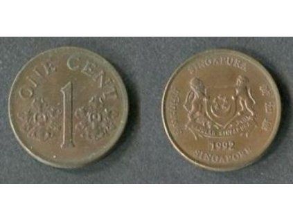 SINGAPUR. 1 cent 1992. KM-98