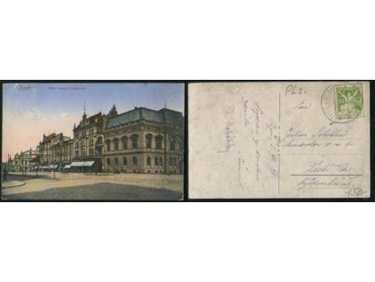 PLZEŇ. Třída českých legionářů. 1924.