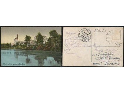 LETINY. LÁZNĚ. Lázeňský dům. 1923.