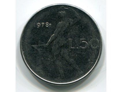 ITÁLIE. 50 lire 1978.