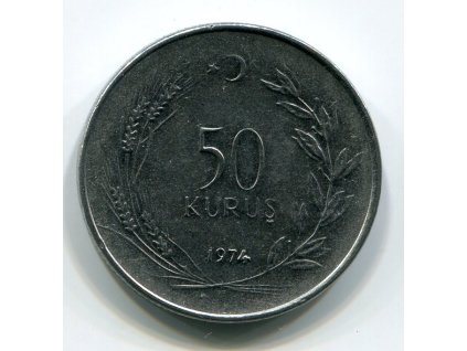 TURECKO. 50 kurus 1974. KM-899
