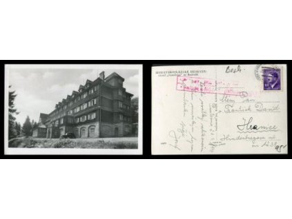Moravskoslezské Beskydy. Hotel Tanečnica na Radhošti.