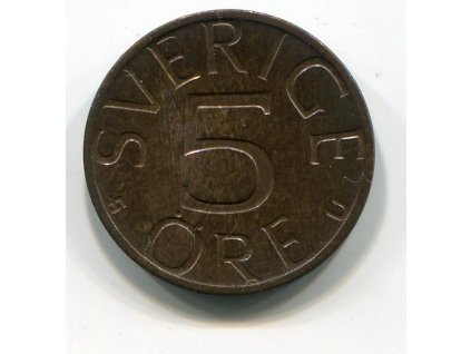 ŠVÉDSKO. 5 öre 1978. KM-849