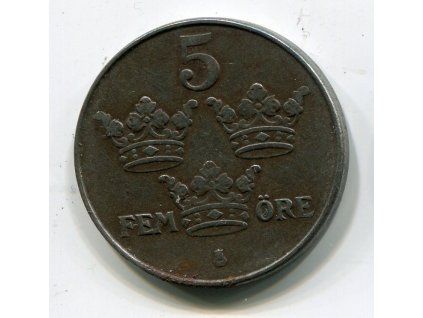 ŠVÉDSKO. 5 öre 1948. KM-812