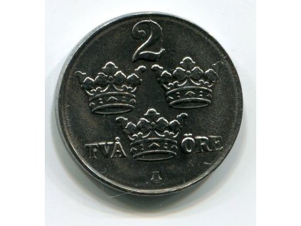 ŠVÉDSKO. 2 öre 1944. KM-811