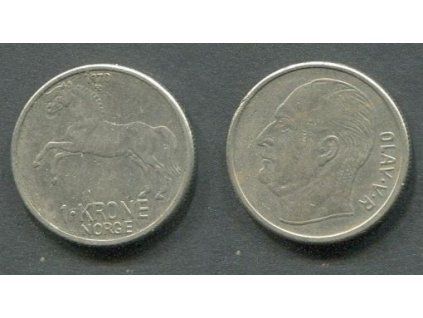 NORSKO. 1 krone 1970. KM-409