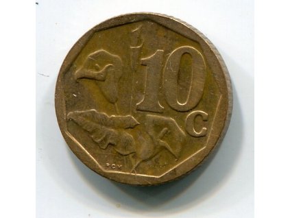 JIHOAFRICKÁ REPUBLIKA. 10 cents 2008. KM-441